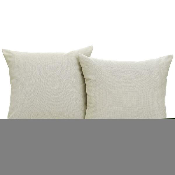 Modway Furniture Convene Outdoor Patio Pillow Set, Beige - Two Piece EEI-2001-BEI